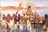 Sir Lawrence Alma-Tadema The Finding of Moses painting